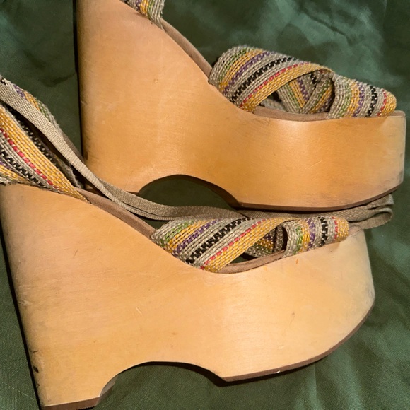 Jeffrey Campbell Platform Wedge Sandals - Picture 2 of 16